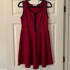 Lush Maroon Dress